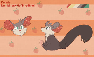 Strawberry Pinemarten Mouse